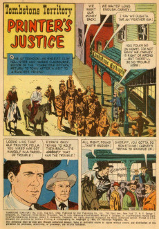 Extrait de Four Color Comics (2e série - Dell - 1942) -1123- Tombstone Territory