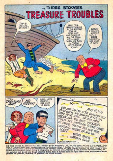 Extrait de Four Color Comics (2e série - Dell - 1942) -1187- The Three Stooges