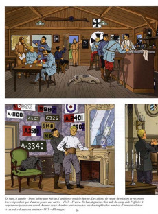 Extrait de Lefranc - La Collection (Hachette) -3 / III- L'aviation (3)