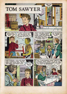 Extrait de Dell Junior Treasury (1955 - 1957) -10- The Adventures of Tom Sawyer