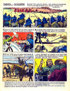Extrait de Four Color Comics (2e série - Dell - 1942) -1205- David and Goliath