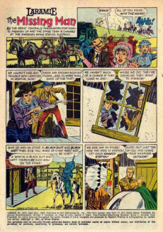 Extrait de Four Color Comics (2e série - Dell - 1942) -1223- Laramie - The Missing Man / The Deadly Payload