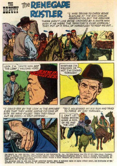 Extrait de Four Color Comics (2e série - Dell - 1942) -1225- The Deputy