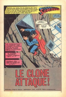Extrait de Superman Géant (Sagédition - 2e série) -18- Le clone attaque