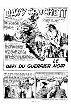 Extrait de Au galop ! (2e série) -2- Davy Crockett - Le défi du guerrier noir