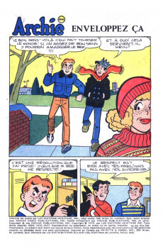 Extrait de Archie (1re série) (Éditions Héritage) -88- Enveloppez ça