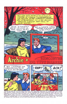 Extrait de Archie (1re série) (Éditions Héritage) -89- Rencontre du type byzarre