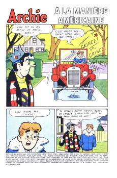 Extrait de Archie (1re série) (Éditions Héritage) -101- A la manière américaine