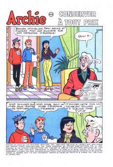 Extrait de Archie (1re série) (Éditions Héritage) -102- Conserver à tout prix