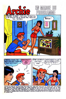 Extrait de Archie (1re série) (Éditions Héritage) -119- En marge du programme