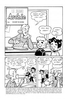 Extrait de Le jeune Archie (Éditions Héritage) -5- Tome 5