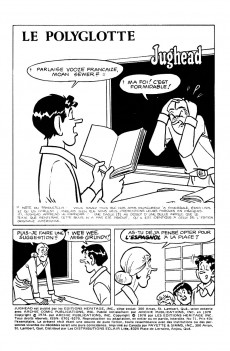 Extrait de Jughead (Éditions Héritage) -71- Le polyglotte