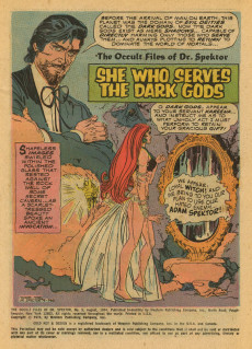 Extrait de The occult Files of Dr Spektor (Gold Key - 1973) -9- Issue #9