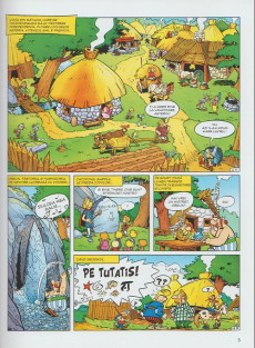 Extrait de Astérix (en langues étrangères) -2Roumain- Cosorul de aur