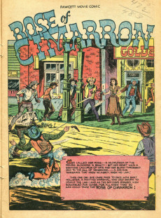 Extrait de Fawcett Movie Comic (1949/50) -17- Rose of Cimarron