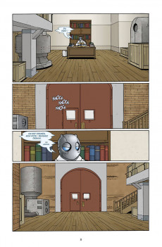 Extrait de Atomic Robo -3- Retour... en horreur !