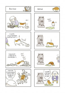 Extrait de Le vieil homme et son chat -3- Le vieil homme et son chat se frisent les moustaches.