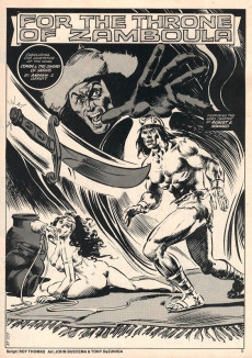 Extrait de The savage Sword of Conan The Barbarian (1974) -58- Ambushed in Zamboula