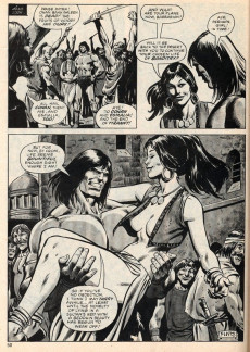 Extrait de The savage Sword of Conan The Barbarian (1974) -63- Moat of Blood !