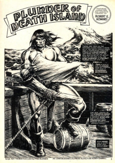 Extrait de The savage Sword of Conan The Barbarian (1974) -67- Plunder of Death Island