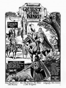Extrait de Marvel Preview (1975) -22- Quest of the king!