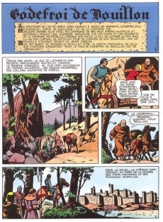 Extrait de L'histoire en Bandes Dessinées -7a1985- Godefroi de Bouillon