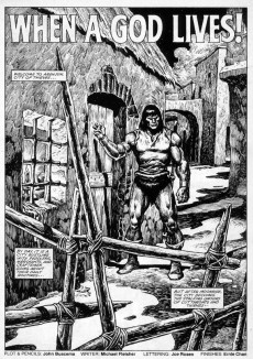 Extrait de The savage Sword of Conan The Barbarian (1974) -100- When a God Lives!