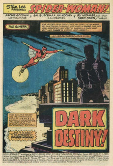 Extrait de Marvel Spotlight Vol.1 (1971) -32- The Spider-Woman