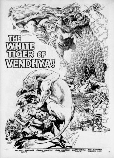 Extrait de The savage Sword of Conan The Barbarian (1974) -103- The White Tiger of Vendhya! 