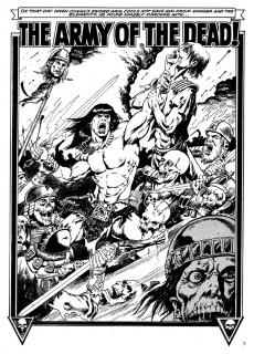 Extrait de The savage Sword of Conan The Barbarian (1974) -110- The Army of the Dead!