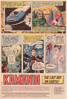 Extrait de Kamandi, The Last Boy On Earth (1972) -54- The eternity trap!