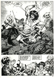 Extrait de The savage Sword of Conan The Barbarian (1974) -125- At the Altar of the Goat God