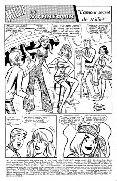 Extrait de Millie le Mannequin (Éditions Héritage) -2- L'amour secret de Millie !