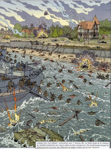 Extrait de Lefranc - La Collection (Hachette) -5 / V- Le débarquement