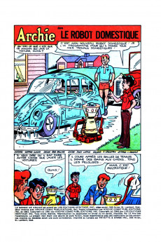 Extrait de Le monde de Archie (Éditions Héritage) -13- Le robot domestique