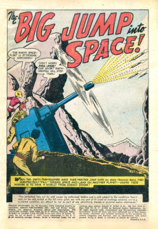 Extrait de Strange adventures (1950) -99- The Big Jump Into Space!
