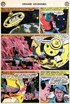 Extrait de Strange adventures (1950) -98- Attack on Fort Satellite!