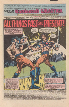 Extrait de Battlestar Galactica (1979) -7- All Things Past and Present!