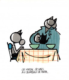Extrait de Chat (Le Fils du) -4- Monsieur Casterman