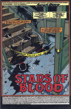 Extrait de Ghost Rider Vol.3 (1990) -10- Stars of Blood
