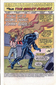 Extrait de Ghost Rider Vol.2 (1973) -13- You've Got a Second Chance, Johnny Blaze!