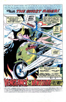 Extrait de Ghost Rider Vol.2 (1973) -15- Vengeance on the Ventura Freeway!