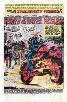 Extrait de Ghost Rider Vol.2 (1973) -23- Wrath of the Water Wizard!