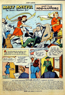 Extrait de Mary Marvel (Fawcett - 1945) -17- Aunt Agatha's Adventures