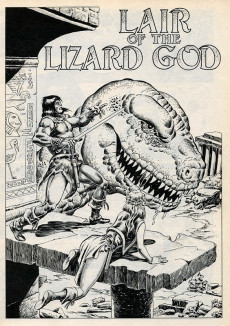 Extrait de The savage Sword of Conan The Barbarian (1974) -138- Lair of the Lizard God