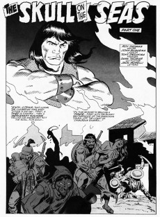 Extrait de The savage Sword of Conan The Barbarian (1974) -190- The Skull on the Seas! Part 1 of 4. The Legend of King Kull!