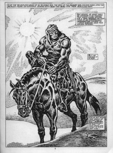 Extrait de The savage Sword of Conan The Barbarian (1974) -205- Enter Zula: Warrior - Wizard. Friend or Foe?