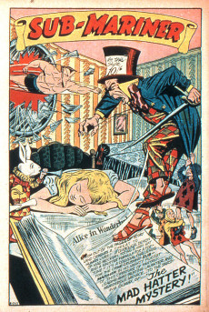 Extrait de Marvel Mystery Comics (1939) -80- The Mad Hatter Murders!