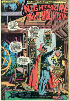 Extrait de Marvel Feature Vol 1 (1971) -2- Nightmare on Bald Mountain!