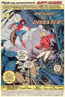 Extrait de Marvel Feature Vol 1 (1971) -8- The Astonishing Origin of the Wonderful Wasp!